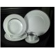 Assiette plate 28 cm Platine