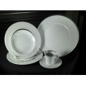 Service Porcelaine platine